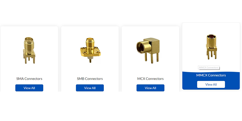 Enhancing Connectivity with RHT PCB Mount MMCX Connectors