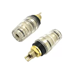 M8x46mm,Binding Post Connector,Gold Plated :RHTAYIP-016