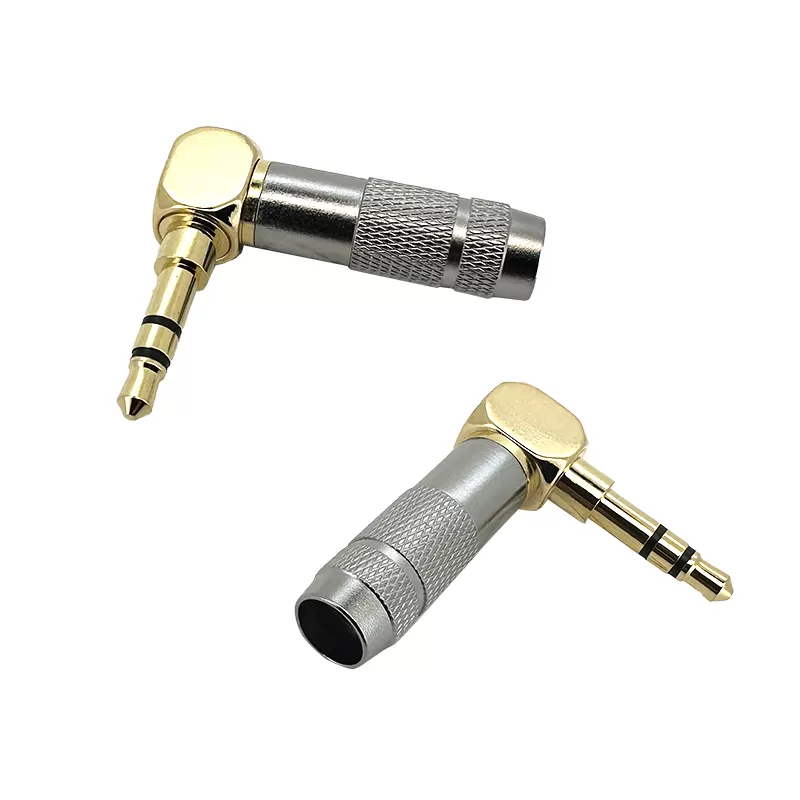 Gold 6.3mm Mono Plug-Right :RHTAYLR-01