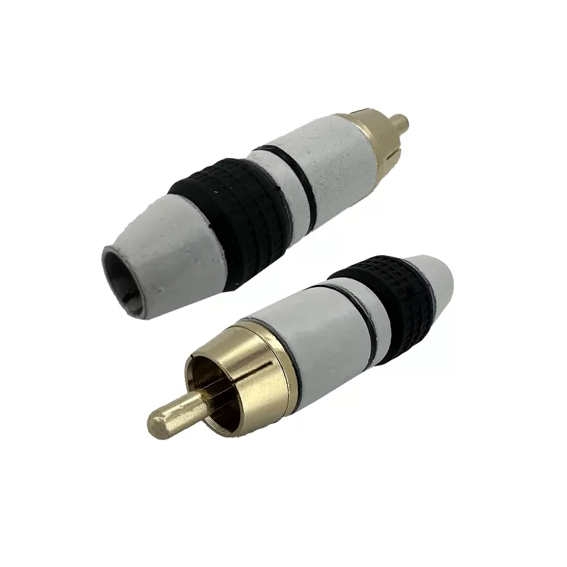 Gold RCA Phono Plug:RHTAYCA-PM05