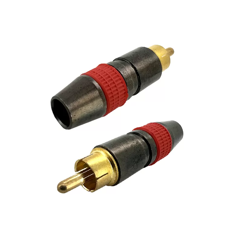 Gold RCA Phono Plug:RHTAYCA-PM09