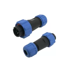 IP68 Y13 CONN, Male Plug for cable, Solder:RHTOY13A1