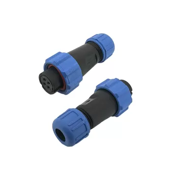 IP68 Y13 Circular Connectors Female Plug for cable, Solder :RHTOY13B1