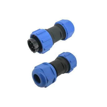 IP68 Y17 CONNECTOR, Male Plug for cable, Solder:RHTOY17A1