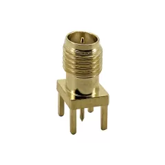 PCB Mount SMA Connector (Jack, Male,50Ω) ：RHTAYMA003