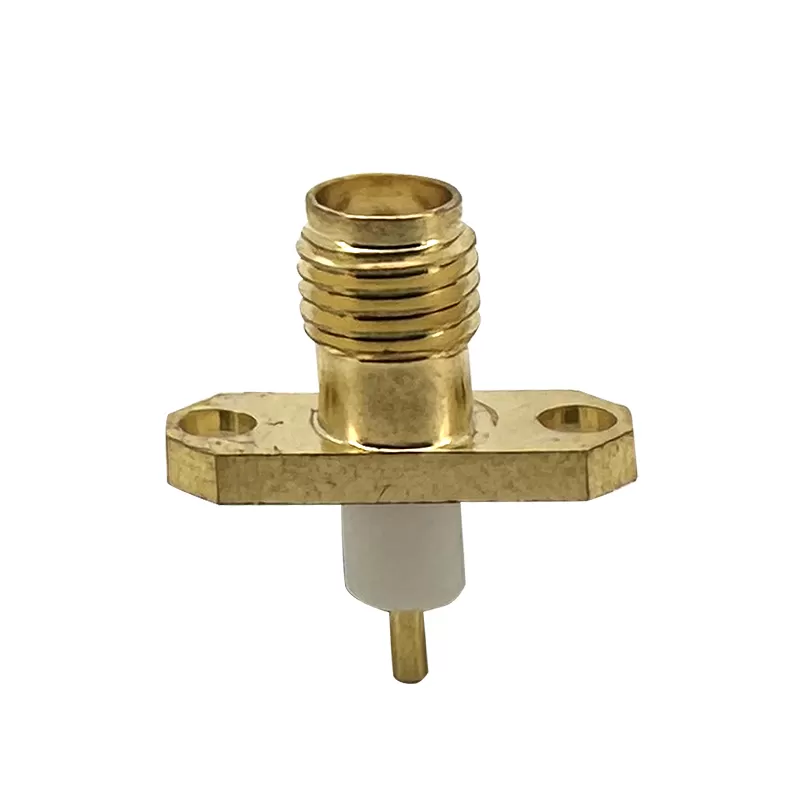 Panel Mount SMB Connector (Jack, Male,50Ω) :RHTAYMB012