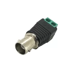 BNC FEMALE CONNECTOR to AV SCREW TERMINALS NO SOLDERfor CCTV/AV/REPAIRS:RHTBYC-08