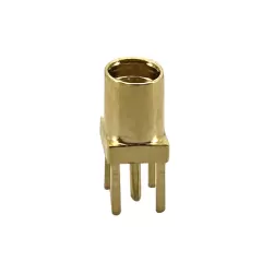 PCB Mount MMCX Connector (Jack,Female,50Ω)：RHTAYMCX001