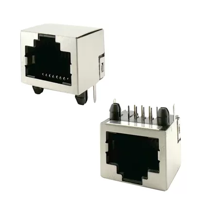 RJ45-8P8C Jack with Shield :RHTLY22-8P8C