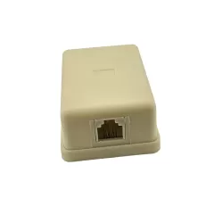 Telephone Surface Jack RJ11/RJ12:RHTLY86-6P4C/RHTLY86-6P6C