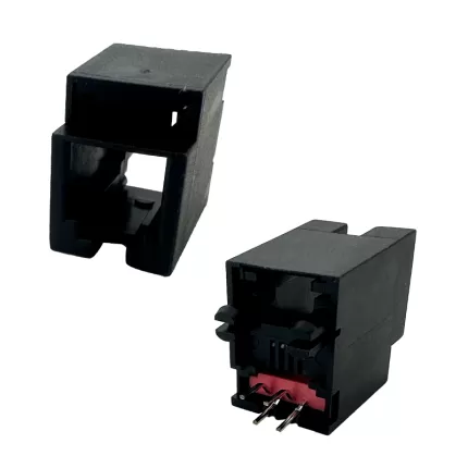 RJ11 4P4C Jack Vertical :RHTLY52-4P4C