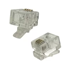 Modular Plug RJ9/RJ10/RJ22:RHTLYJ11-4P