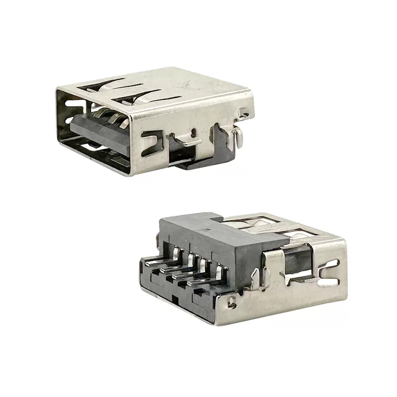 MID MOUNT 3.4mm A Female SMD USB Connector :RHTAY816