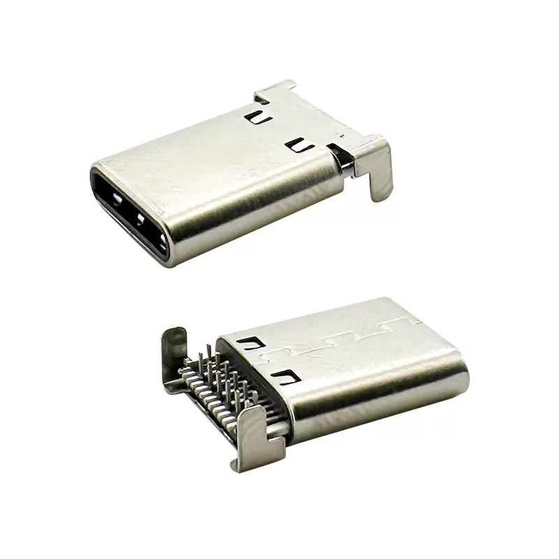 24P Vertical SMD L=10.2mm USB 3.1 type C connector male plug :RHTAY470