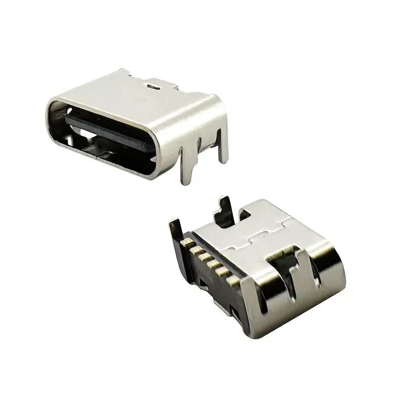 6P SMD USB 3.1 type C connector female socket:RHTAY413