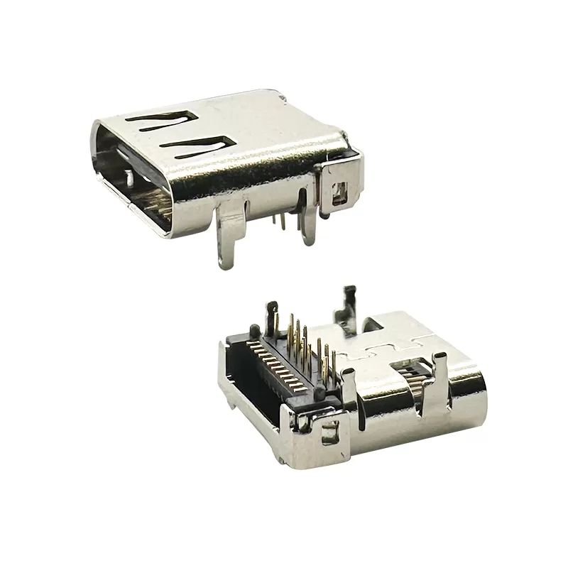 24P DIP+SMD L=10.0mm USB 3.1 type C connector female socket 24P DIP+SMD L=10.0mm USB 3.1 type C connector female socket :RHTAY424