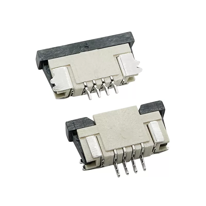 1.0mm ZIF SMT H2.5mm lower/upper contacts FPC/FFC connector :RHTAY240N-2.5&RHTAY240Q-2.5