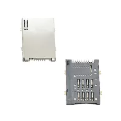 SIM Card Connector PUSH PUSH 8P 1PH1.85mm without Post :RHTAYIM-074B