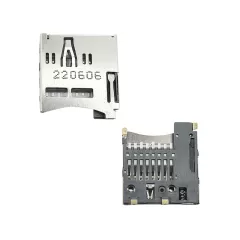 Micro SD card connector push ,H1.85mm,Normally closed :RHTAY20F-001