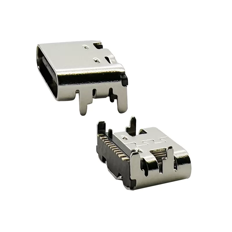 16P SMD L=6.5mm USB 3.1 type C connector female socket :RHTAY409