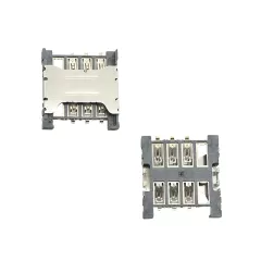 Micro SIM Card Connector,6P,PUSH PULL,H1.5mm:RHTAYIM-099