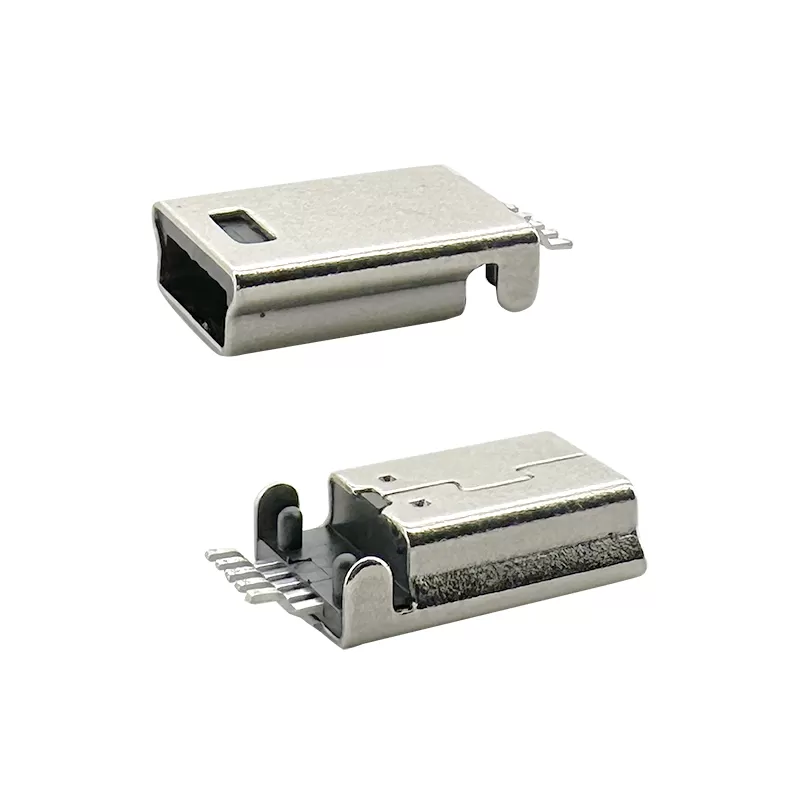 5P B type SMD Mini USB connector:RHTAY29-5MA