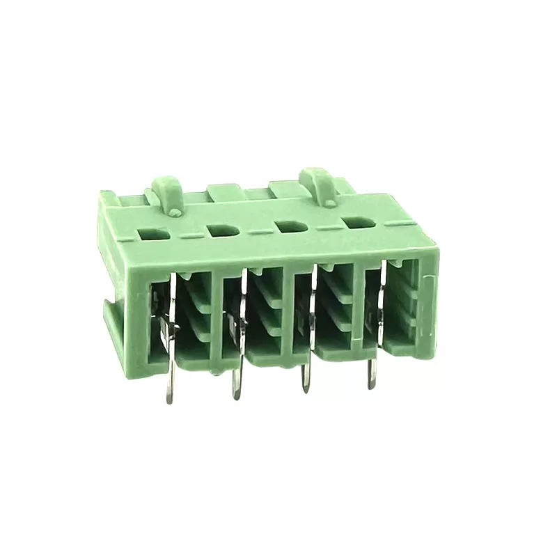 3.81mm Male Pluggable PCB terminal block：RHTBYDKR-3.81