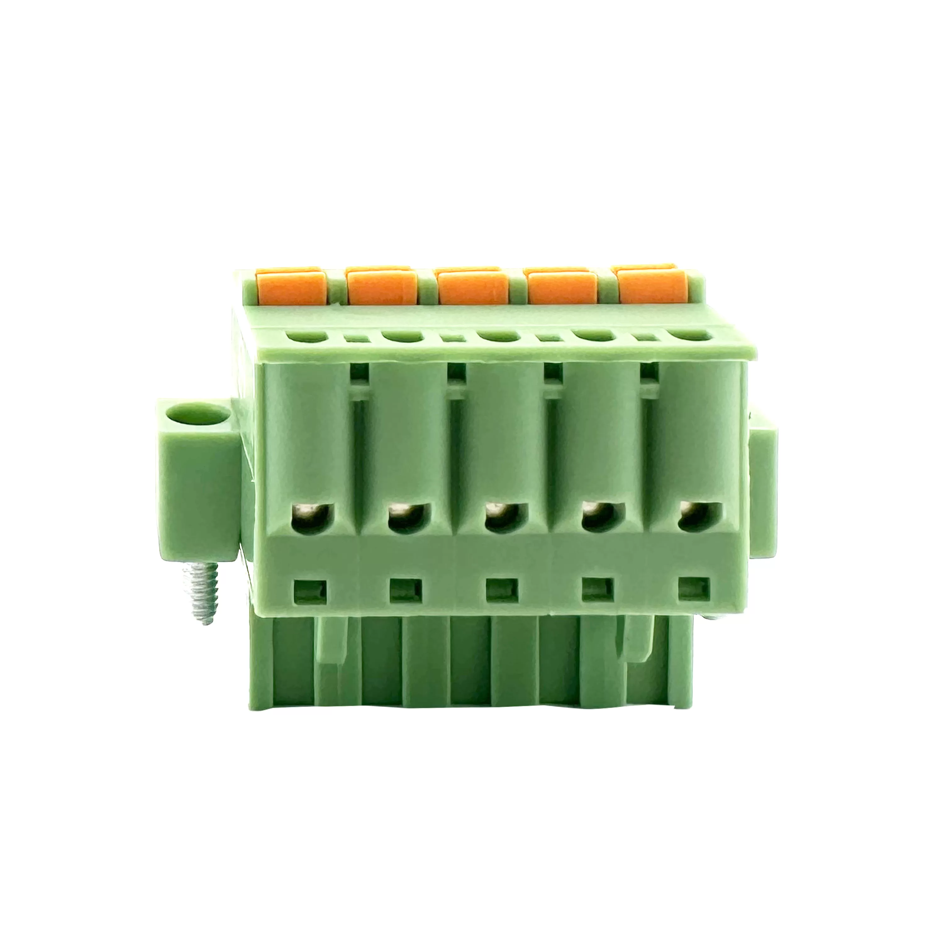 5.00mm &5.08mm Male Pluggable terminal block With Fixed hole ：RHTBYDKEM-5.00&RHTBYDKEM-5.08