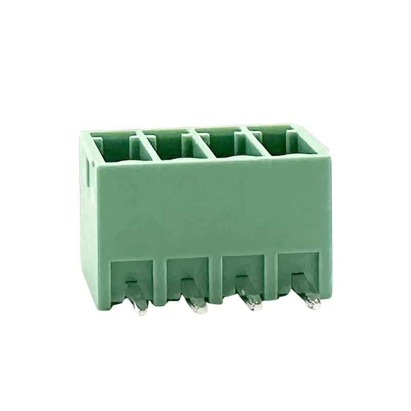 3.50mm & 3.81mm Female Pluggable terminal block Right Angle:RHTBYDR-3.50&3.81