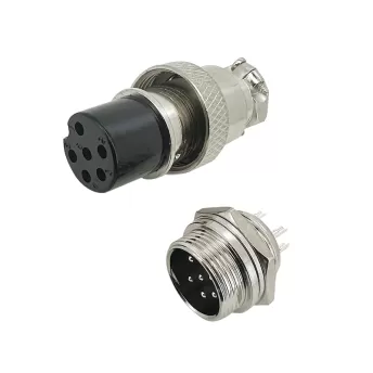 M16 Circular Industrial Power Connector:RHTOY25-M16