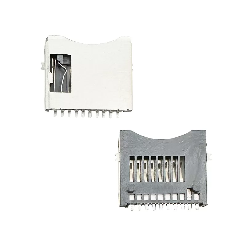 Micro SD card connector no push,H1.8mm:RHTAYF-014