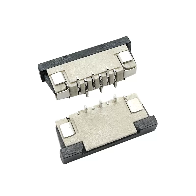 1.0mm smt 180 zif-lock H5.5mm FPC/FFC connectors:RHTAY240D-5.5