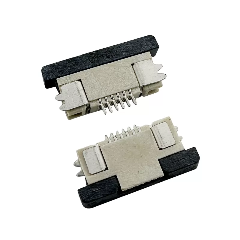 0.5mm ZIF SMT H2.0mm bottom/upper contacts FPC/FFC connector :RHTAY242-2.0