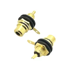 RCA Connector Gold Plated ：RHTAYCA-113