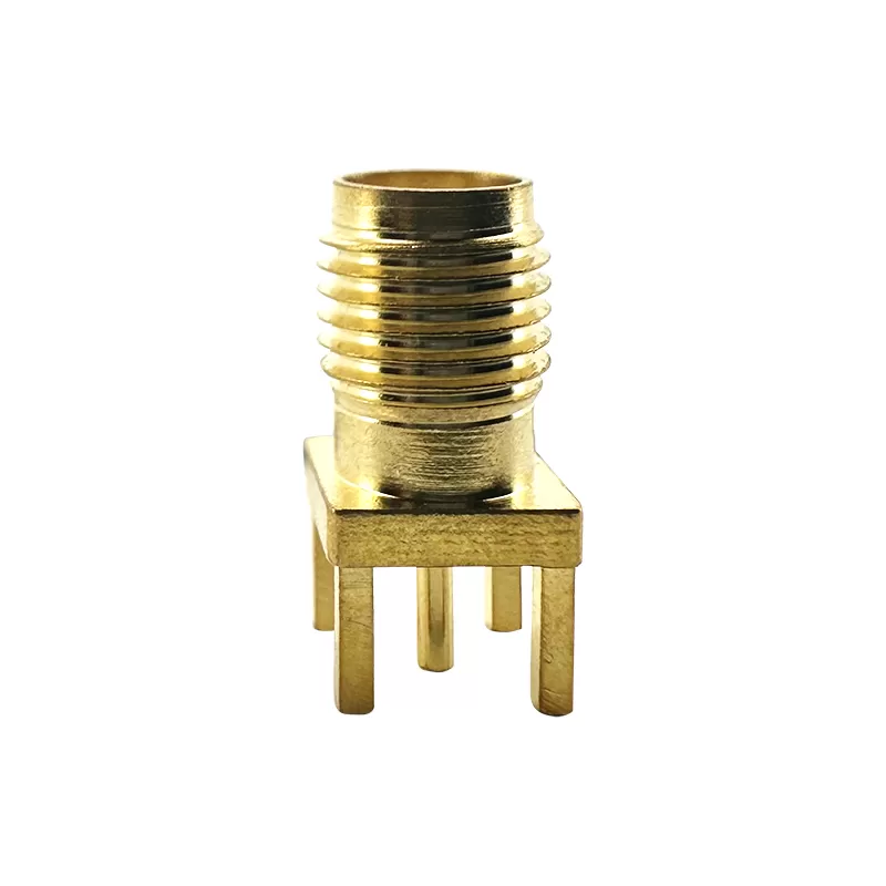 PCB Mount SMA Connector (Jack,Female,50Ω) ：RHTAYMA001