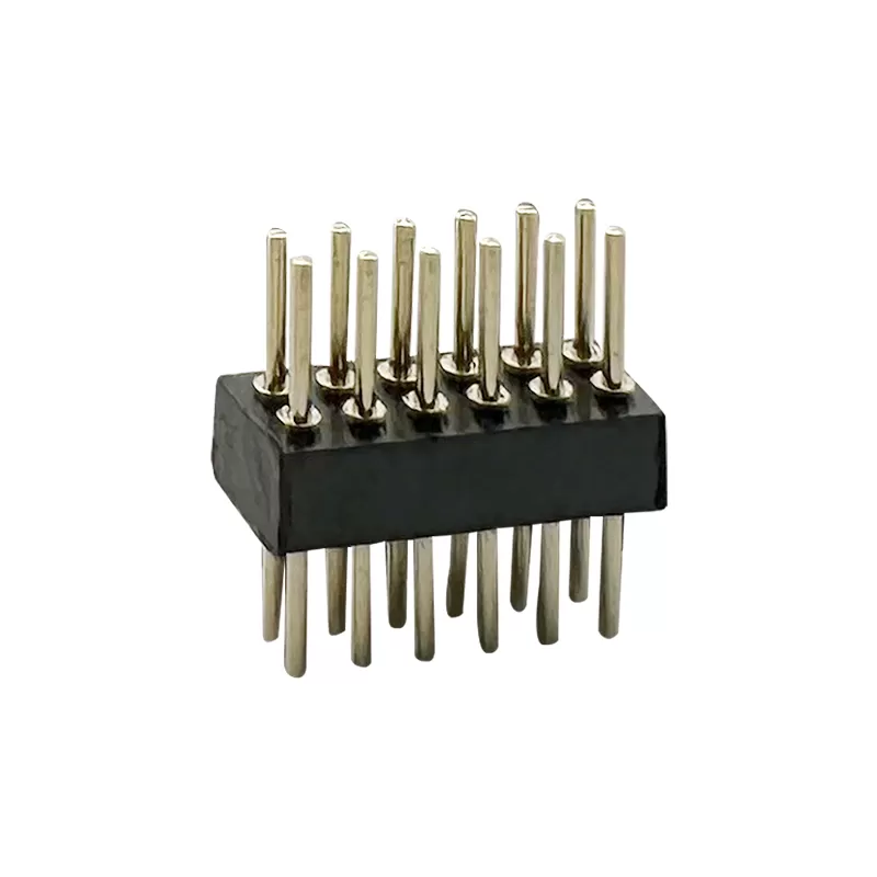 1.27mm IC Swiss Round Pin Header Connector:RHTAY09XC