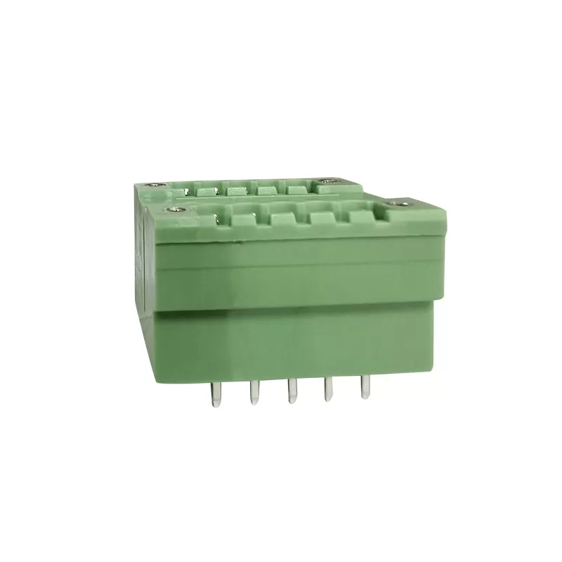 5.00mm & 5.08mm Female Pluggable terminal block Straight Pin With Fixed hole :RHTBYDDLV-5.00&5.08