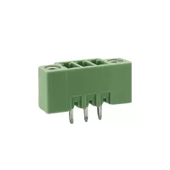 3.50mm & 3.81mm Female Pluggable terminal block Straight Pin With Fixed hole：RHTBYDLV-3.50&3.81