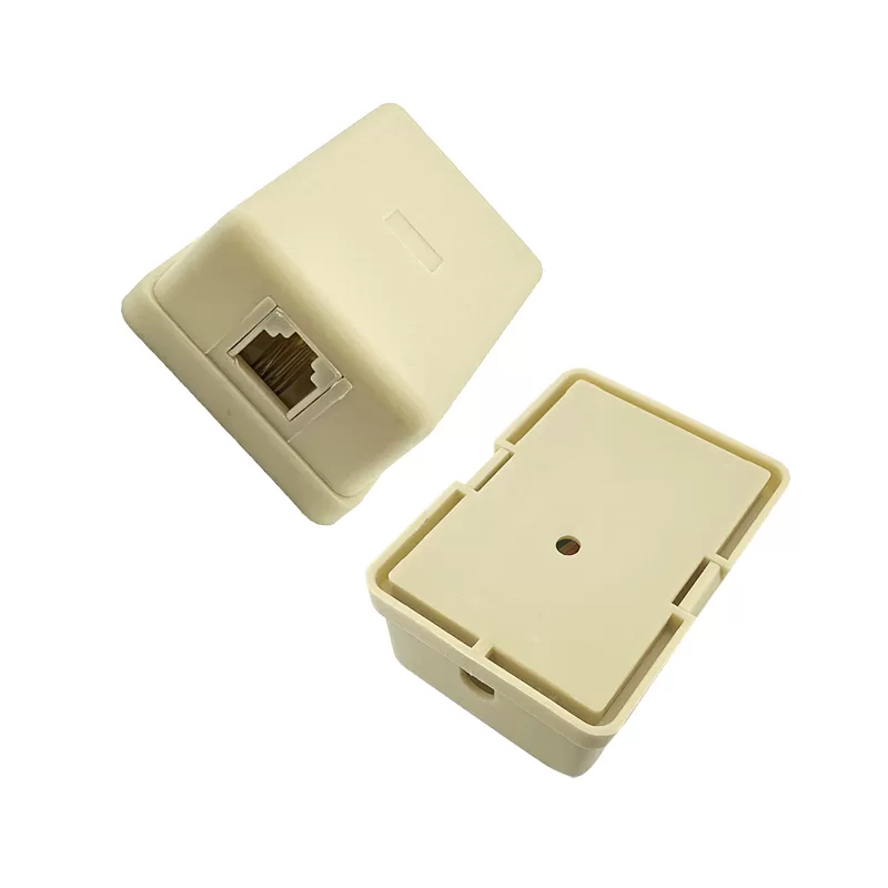 Telephone Surface Jack RJ11/RJ12:RHTLY86-6P4C/RHTLY86-6P6C