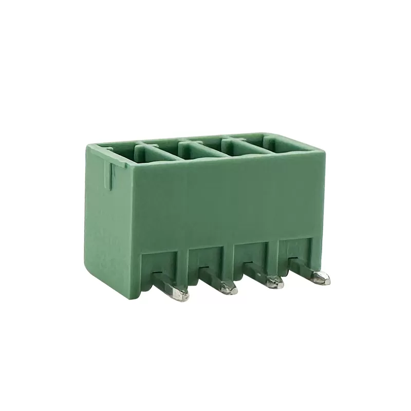 15EDGRC 3.50mm & 3.81mm Female Pluggable terminal block Right Angle:RHTBYDR-3.50&3.81