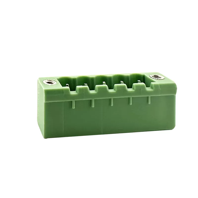 5.00mm & 5.08mm Female Pluggable terminal block Right Angle With Fixed hole :RHTBYDRY-5.00&5.08