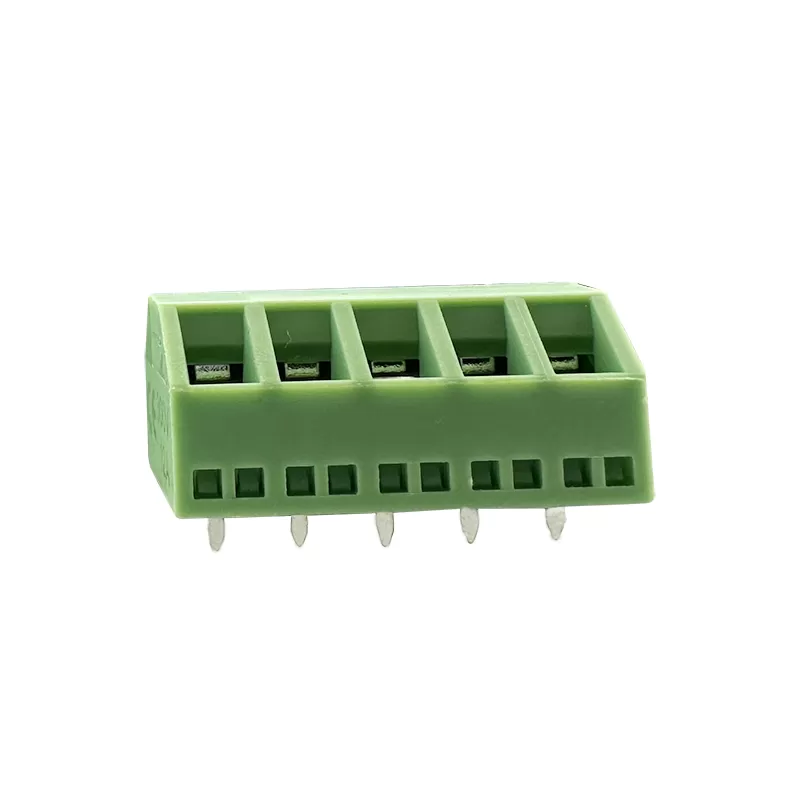 5.08mm Screw Terminal Block Rising clamp：RHTBY07-5.08